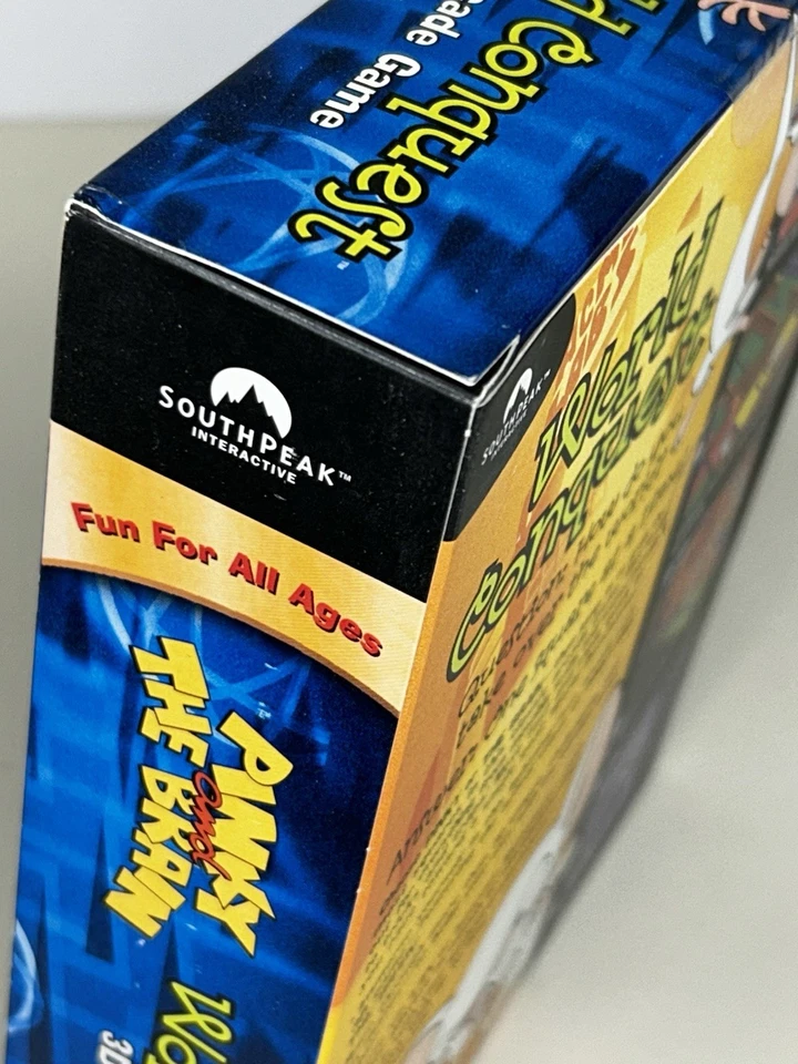 Pinky and The Brain: World Conquest CD-ROM 1998 NOS New Complete SEALED - Image 3 of 4