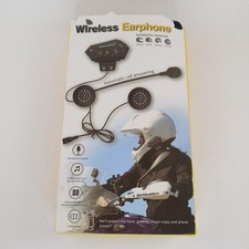 Wireless Bluetooth Helmet Headset Speaker Headphone Mic for Motorcycle Handsfree