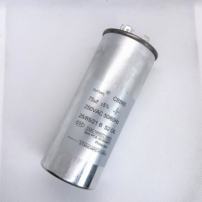 CBB65 75uF 75MFD 250V 250VAC Motor Run Capacitor for AC Air Conditioner