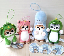 Set of 4 Mofusand Monster Cat Nyan Plush Mascot Complete 2025 Limited Japan New