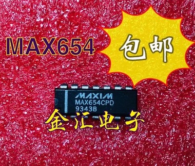 1x MAX654CPD Low Voltage Step-Up DC-DC Converters MAX654 #GK-2