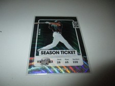 Matt Olson 2021 Panini Contenders Optic Season Ticket Green Wave Prizm #47