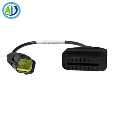 OBD2 II Adapter for 4Pin to 16Pin Diagnostic  Connector Cable for Kubota Tractor