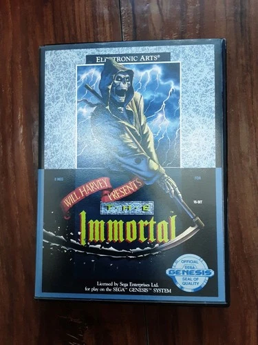 Sega Genesis -  The Immortal (Electronic Arts) Complete with manual.
