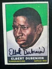 Elbert Dubenion Autographed 1961 Topps AFL Football Card #159 Buffalo Bills