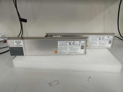 Lot of 2 SuperMicro PWS-920P-SQ 920W 1U 80+ Platinum Switching Power Supply