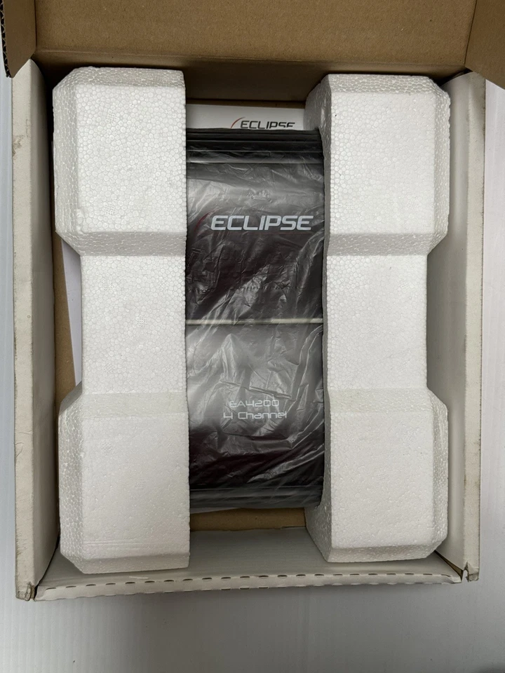 🚘🔊Eclipse EA4200 Amplificador de Potencia 4/3/2 Canales, Channelflex Crossover, Filtro Foto 4 de 4