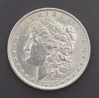1886-P Morgan Silver Dollar - 90% SILVER - Almost Uncirculated Coin!