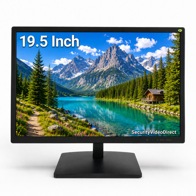 SVD 19.5'' CCTV Security Monitor BNC HDMI for DVR NVR TVI AHD Analog Camera