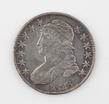 1828 1828-p Square Base 2 Large 8 Capped Bust Half Dollar - 910b