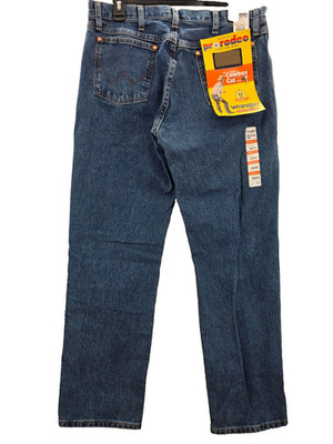 Vintage Wrangler Jeans Mens 34 X 32 Cowboy Cut USA Pro Rodeo NWT 1013MWZGK