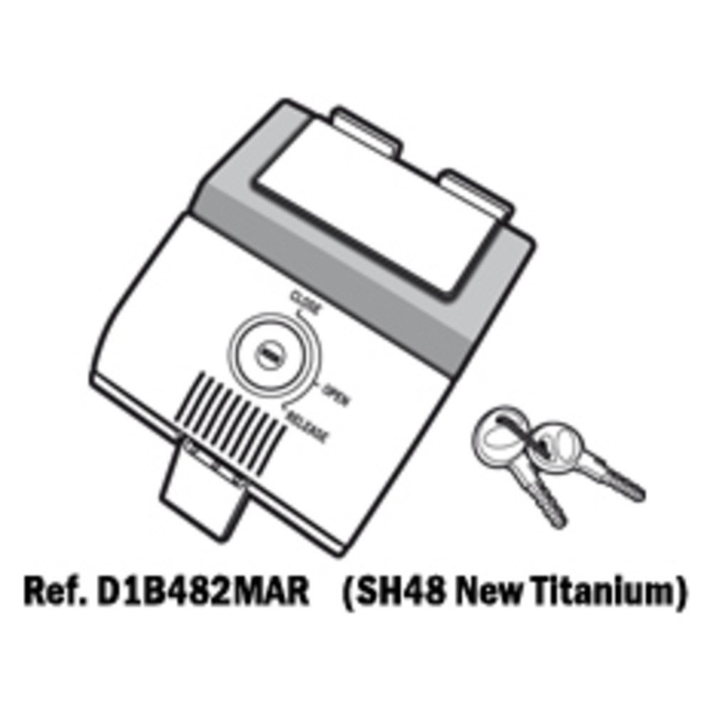 SHAD SH48 Replacement Locking Mechanism (Titanium) - Image 4