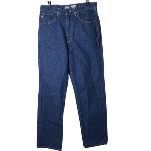Pantalones de mezclilla Carhartt FR para hombre talla 34 X 34 azul resistente al fuego - Imagen 3 de 6