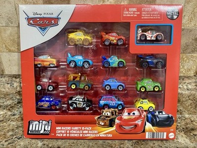 Disney Cars 3 Mini Racers Variety 15 Pack Metal Racing SHU