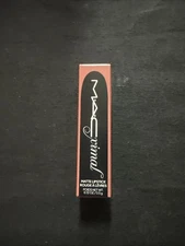 Mac Maximal Matte Lipstick #617 Velvet Teddy 0.12 oz Full Size New