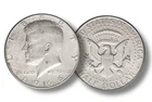 Lot Of 2 -(1)1967 (1) 1968-D  Kennedy Half Dollar 40% Silver Excellent Condition