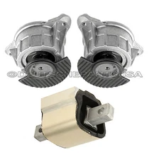 MERCEDES W212 E180 E CLASS ENGINE MOTOR TRANSMISSION MOUNT MOUNTS RWD SET 3PC