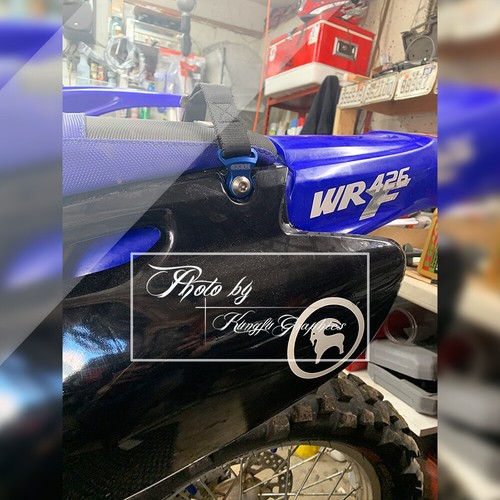 Pull Belt Rear Strap for Yamaha YZF WR YZ125 YZ250 Dirt Bike Motocross - Picture 2 of 8