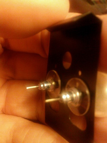 Large Size 14mm White Faux Pearl Stainless Steel Stud Post Earrings Ships Today - Picture 2 of 2