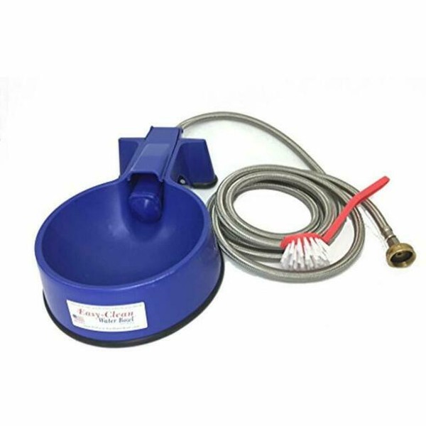 Auto Filling Pet Water Bowl Animal Dog Waterer Stainless Steel Hose 10