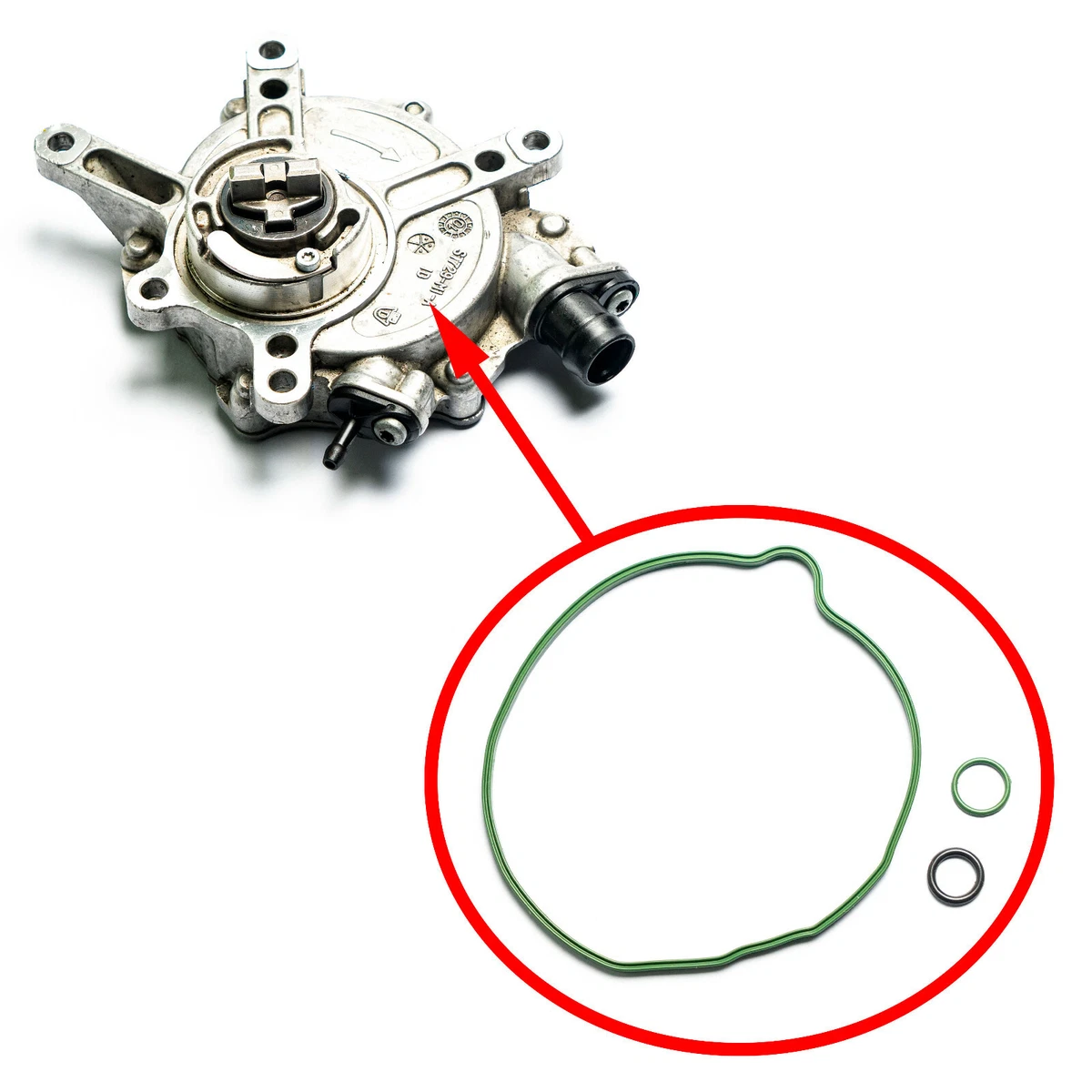 Vacuum pump gasket kit for Mercedes M276 W212 W205 W166 2762300065 