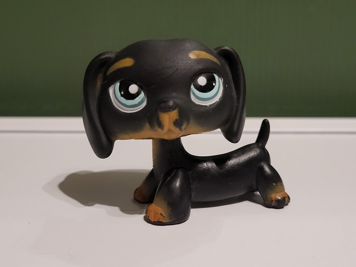 Littlest Pet Shop #325 - Chien Teckel (Dachshund) - HASBRO - Authentique - Occasion
