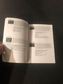 sega genesis classic game console manual only