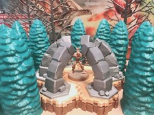 Heroscape Terrain Stone Arc Custom  6 pieces 