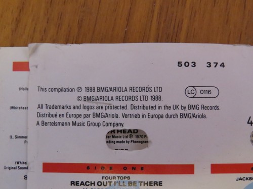 Brothers In Rhythm 32 Chart Beating Hits 1988 Music Cassette Tapes BMG/ Ariola R - Picture 8 of 10