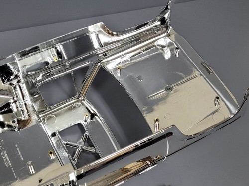 "One of a Kind" Tamiya 1/10 Blackfoot R/C Ford F-150 Chrome Plated Plastic Body - Picture 21 of 22