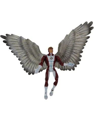 Figura de acción Marvel Legends Angel Red Version Toy Biz Sentinel Series 2005