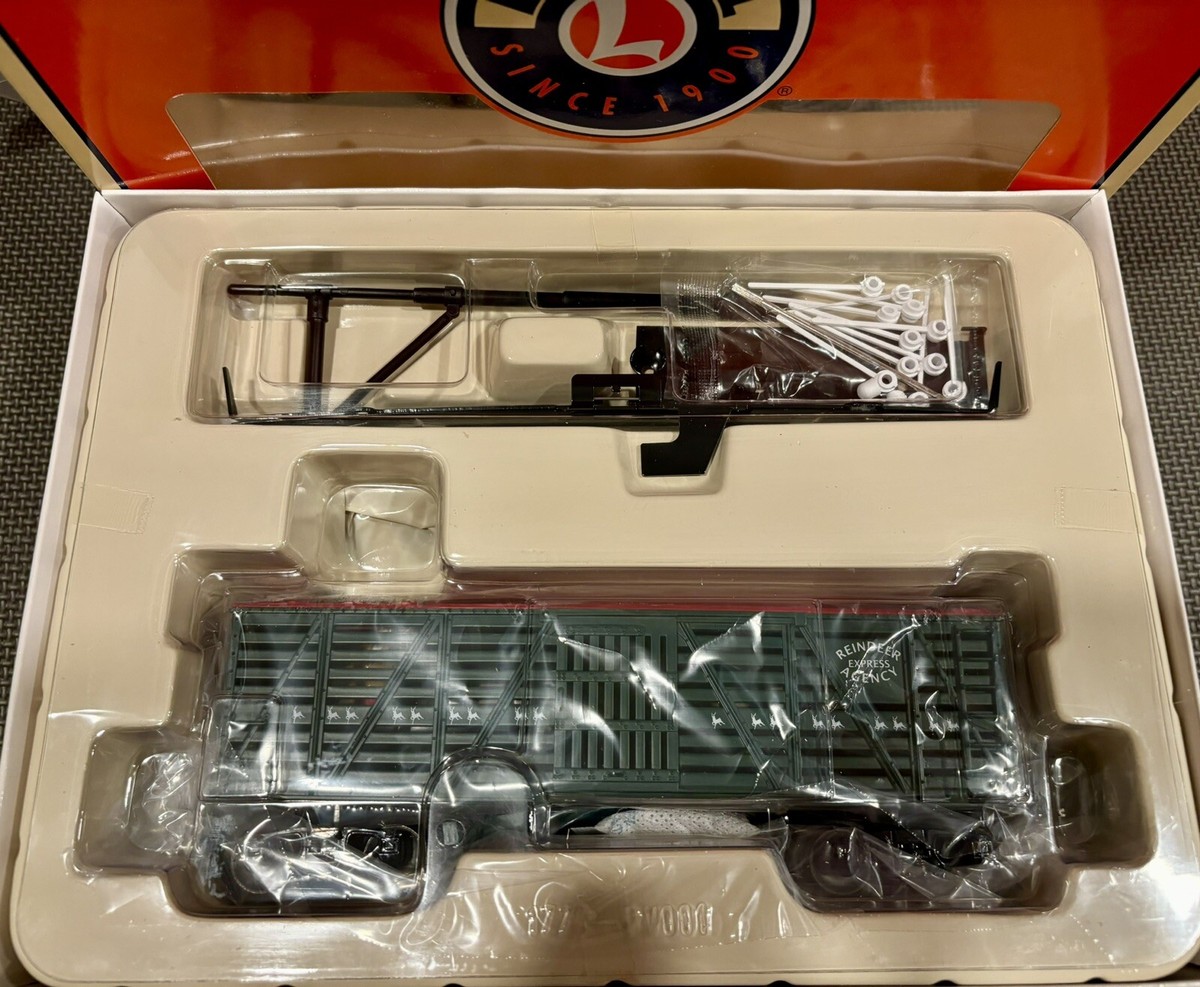 LIONEL 6-36849 TELL-TALE CHRISTMAS REINDEER CAR | eBay