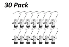 Closet Laundry Hooks With Clips Portable Hangers Space Saver Towels Boots Hats