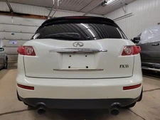 03-08 INFINITI FX35 REAR LOWER BUMPER COVER WHITE PEARL PAINT QX1