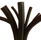 Conduit Split & Non Split Black Flexible Cable Tidy Tube Trunking - High Quality