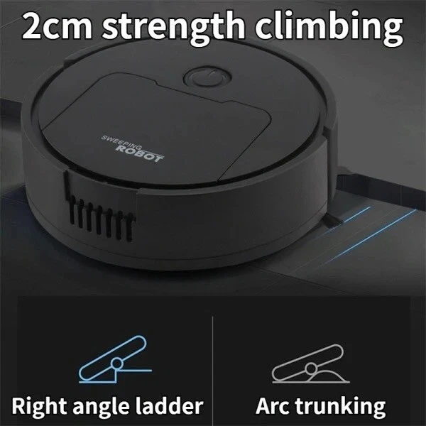 3-in-1 Robot Vacuum Cleaner with Mop Wet Mopping & Auto Sweeping, Pet Hair Us - Image 4 of 4