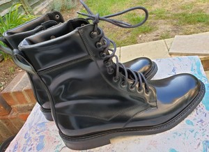 joseph cheaney black leather livingstone boots