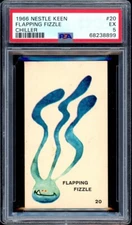 1966 Nestle Keen Chiller #20 Flapping Fizzle Chiller PSA 5