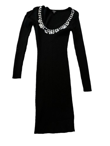 halter vacation dresses Knit Halter Mini Beach Dress main image 0