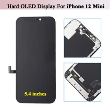For iPhone 12 Mini Hard OLED Display LCD Touch Screen Digitizer Replacement AAA+