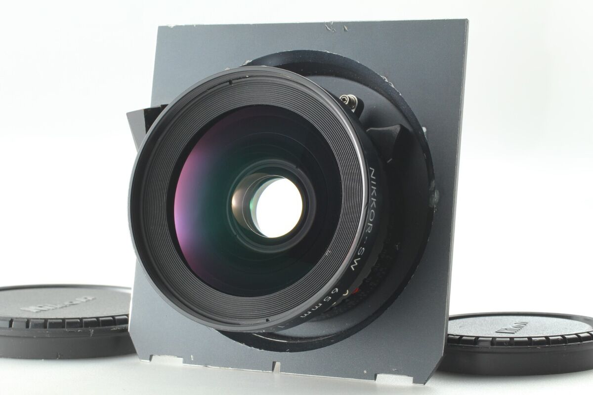 N MINT 】Nikon Nikkor-SW 65mm F4 Lens w/ Copal 0, Concave N MINT 】Nikon Nikkor-SW 65mm F4 Lens w/ Copal 0, Concave
