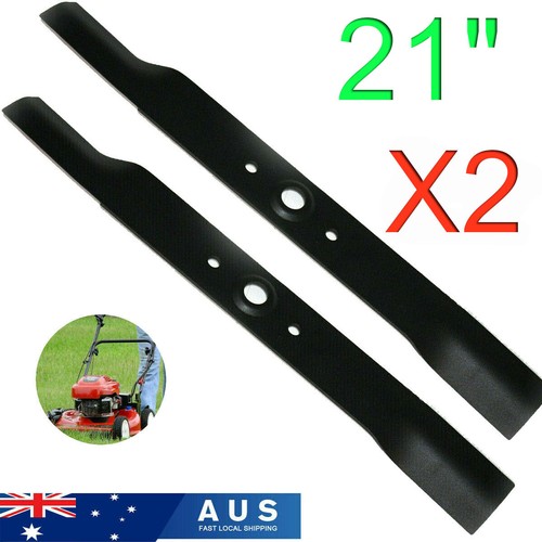 2X 21" Inch Mulching Bar Blades Fits For Honda HR214 HR21 HR215 HR216