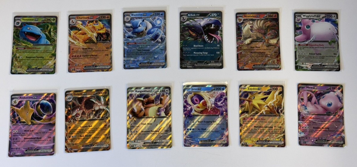 Pokemon SV: 151 Complete Base Set 1-165 - Common, Uncommon, Holo, Double  Rare | eBay