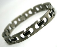 Titanium Stylish Bling Bracelet For Men Or Ladies Titanium Stylish Bling Bracelet For Men Or Ladies