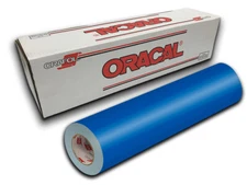 12" X 10yd - Gentian Blue Oracal 651 Craft & Hobby Cutting Vinyl Roll