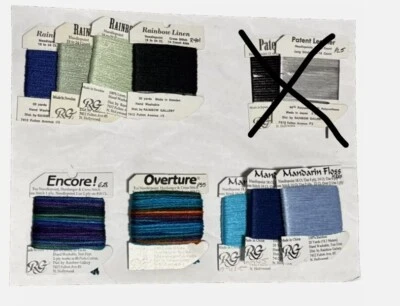 Rainbow Gallery Threads for Needlepoint Mixed Mandarin Overture Encore Rainbow - Image 1 of 4