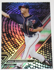 2017 Topps High Tek Black Blackout Max Scherzer - Washington