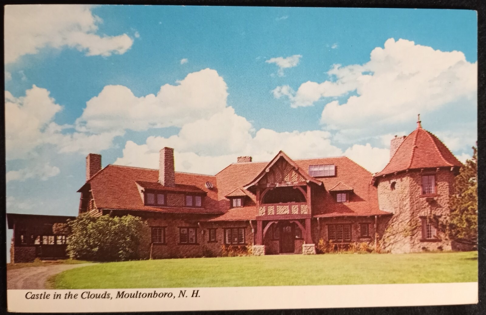 Moultonboro New Hampshire Castle in the Clouds Route 171 Country Club Postcard eBay