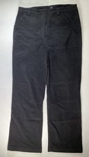 Mens Gap Black Stretch Fit Casual Pants Size 8 EUC