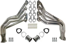 NEW PERFORMANCE LONG TUBE HEADERS,75-91 TRUCKS,JIMMY,BBC 396-454CI,CHROME PLATED